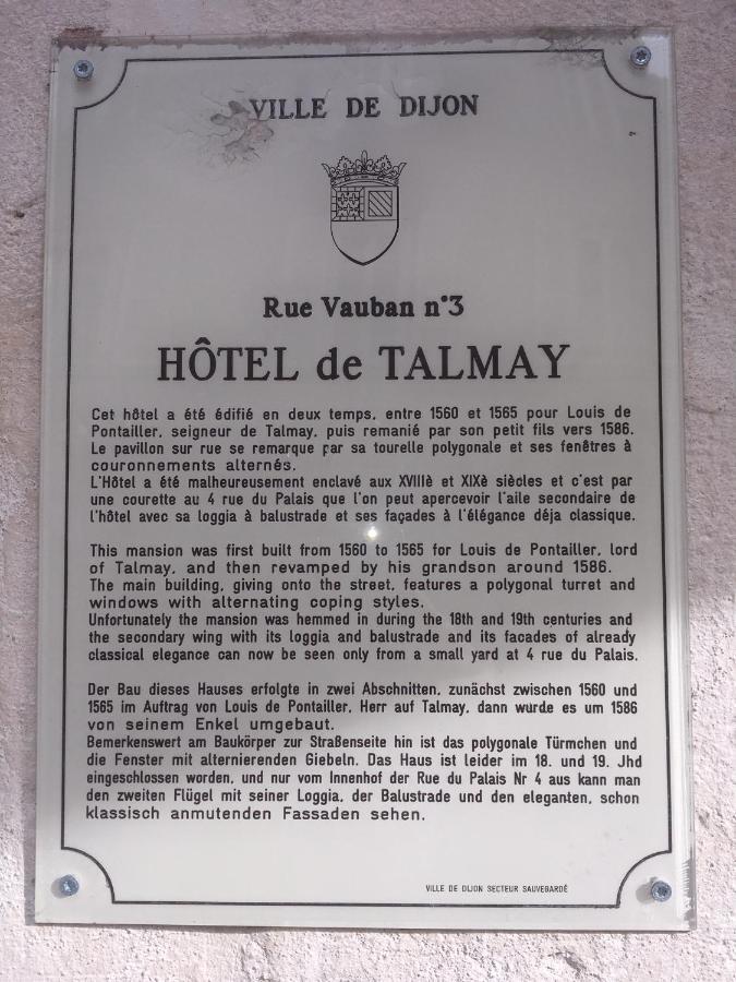 Le Palais Apartment Дижон Екстериор снимка